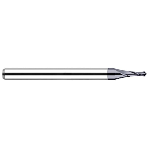 Miniature Drill-Spotting Drill 0.0450" Drill DIA x 0.0680" Flute L, 90 Degree Carbide Spot Drill, 2 Flutes